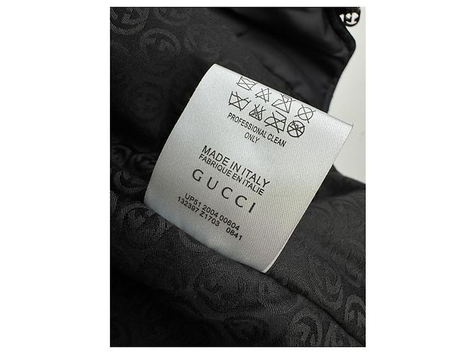 Gucci Tom Ford Rabbit Fur Jacket Black - view 15