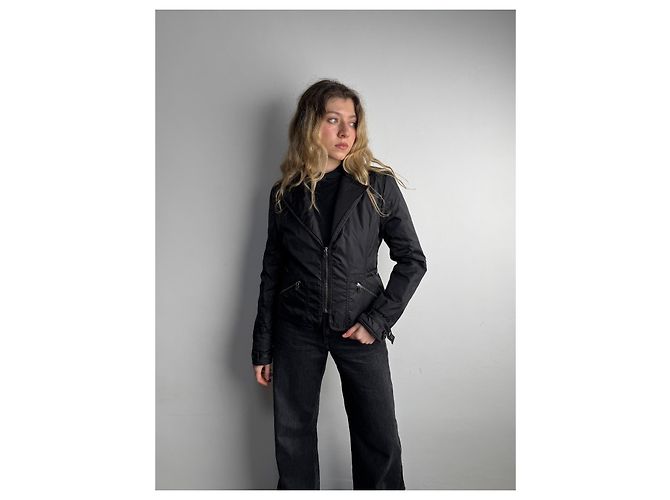 Gucci Tom Ford Rabbit Fur Jacket Black - view 3