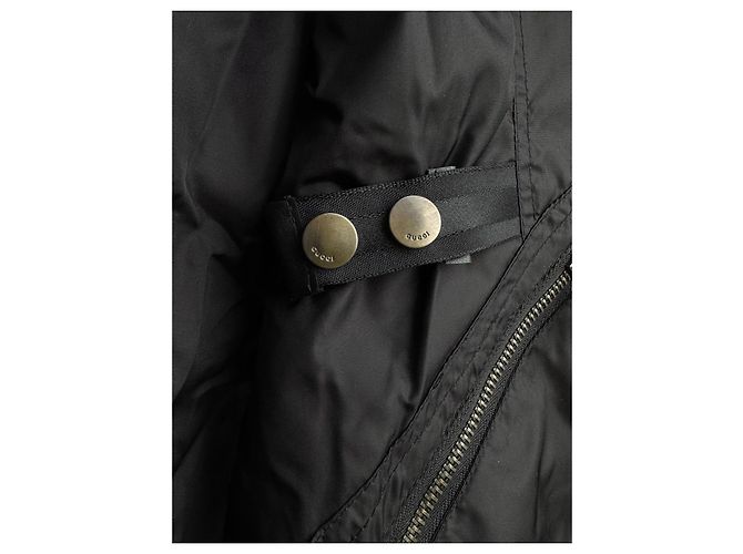 Gucci Tom Ford Rabbit Fur Jacket Black - view 9
