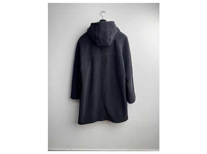 Abrigo Duffle Versace Jeans Couture Gris Lana - vista 8