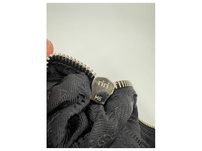 Borsa a spalla e pochette Prada nylon nera Nero - vista 14