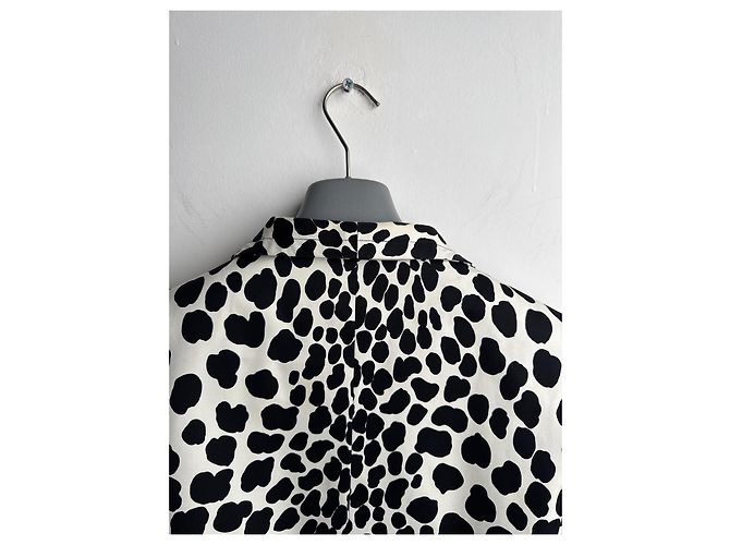 Yves Saint Laurent Cow Blazer Weiß - Ansicht 11