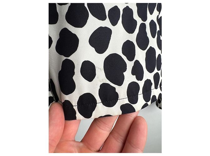 Yves Saint Laurent Cow Blazer Weiß - Ansicht 12