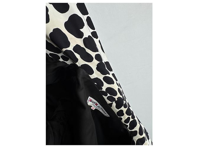 Yves Saint Laurent Cow Blazer Weiß - Ansicht 14