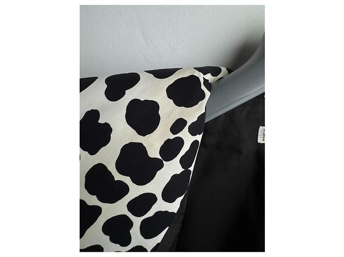 Yves Saint Laurent Cow Blazer Weiß - Ansicht 17