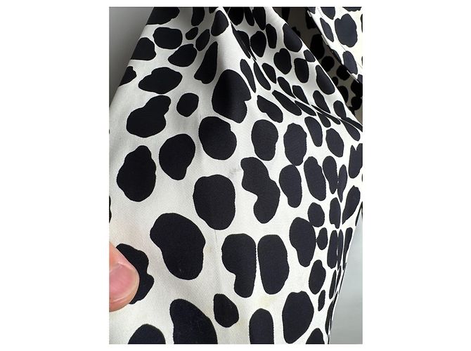 Yves Saint Laurent Cow Blazer Weiß - Ansicht 18