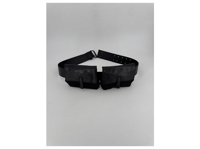 Prada Sport Double Pouch Belt Bag Nero Nylon - vista 3