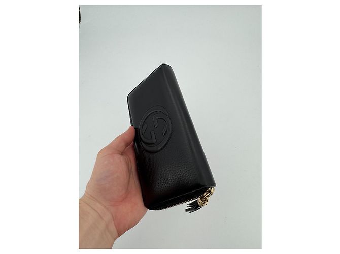 Cartera Gucci Soho de cuero negro - vista 10