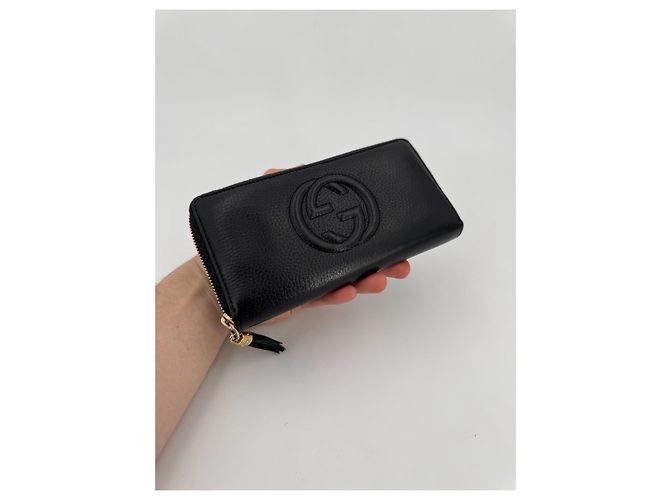 Cartera Gucci Soho de cuero negro - vista 2