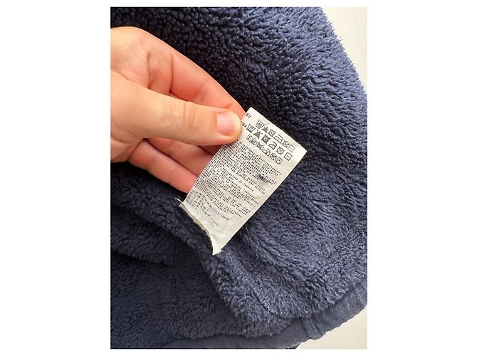 Stone Island Giacca con cappuccio blu navy cotone - vista 17