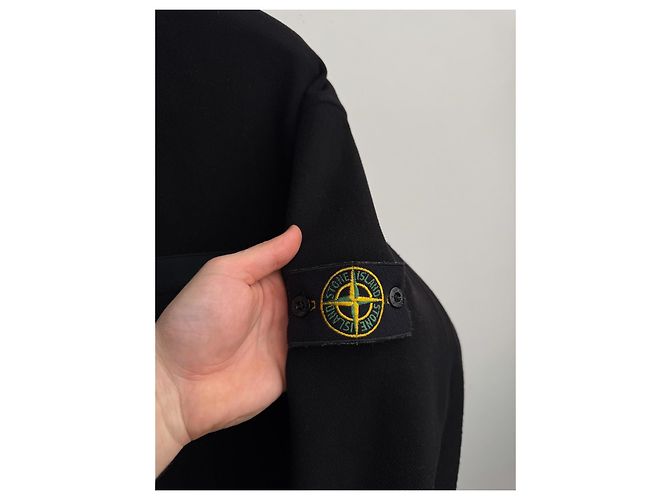 Stone Island Overshirt Jacke Schwarz Wolle XXL - Ansicht 6