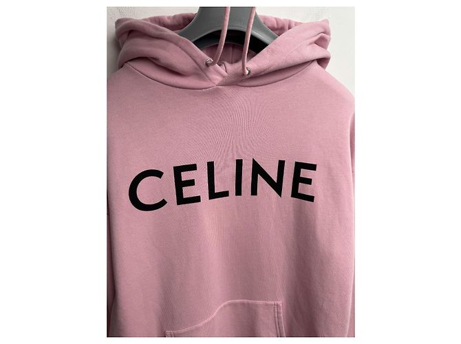 Moletom Céline rosa de algodão - vista 4