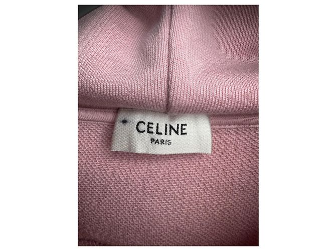 Moletom Céline rosa de algodão - vista 7