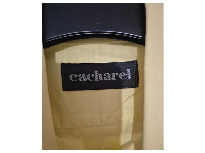 Camicia da uomo a maniche lunghe gialla Cacharel taglia 40cm Giallo - vista 2