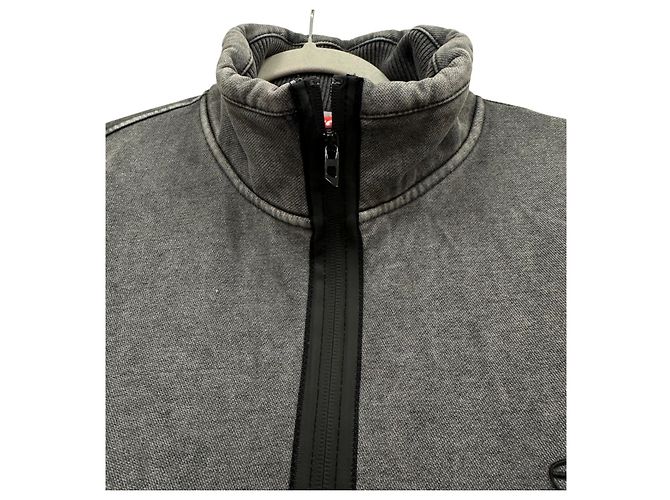 Diesel Sweatshirtjacke Grau - Ansicht 4