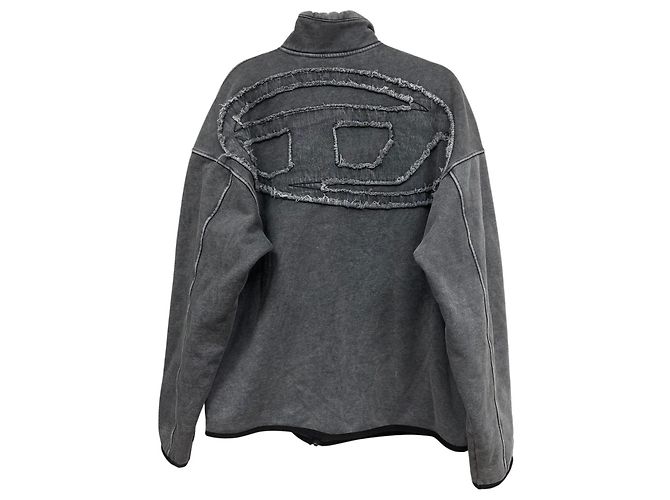 Diesel Sweatshirtjacke Grau - Ansicht 5