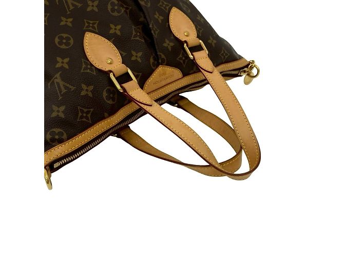 Louis Vuitton Palermo PM Monogram Lederhandtasche Braun - Ansicht 4