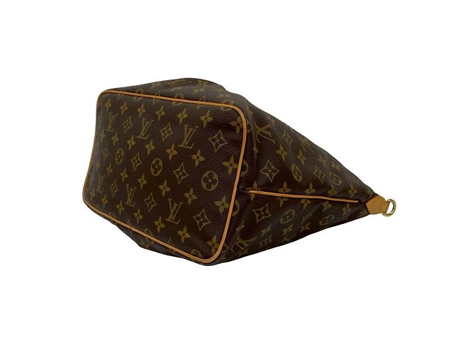 Louis Vuitton Palermo PM Monogram Lederhandtasche Braun - Ansicht 8