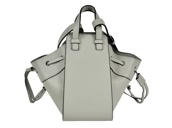Borsa a spalla mini Hammock con cordino Loewe Marrone - vista 3