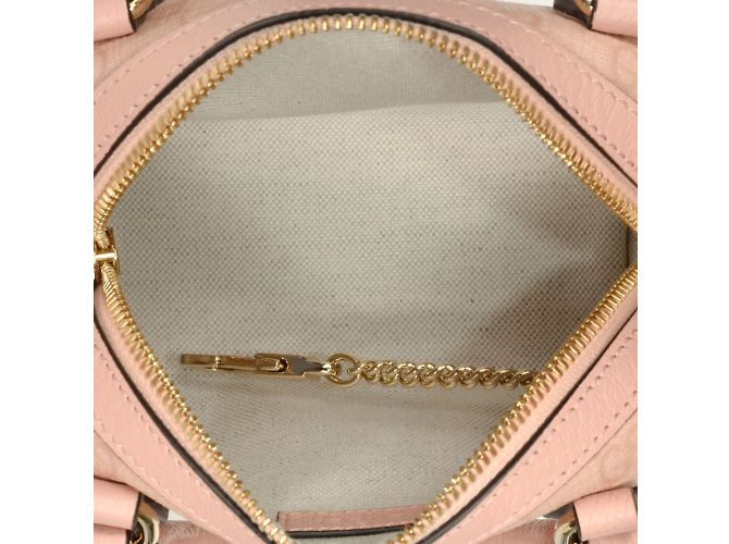 Borsa a mano super mini Ophidia di Gucci Rosa - vista 5