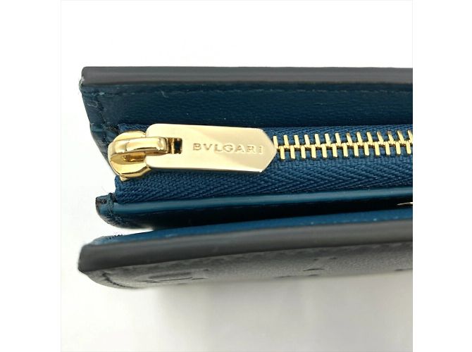 Bulgari Cartera Compacta Zippy Bvlgari Negro - vista 7