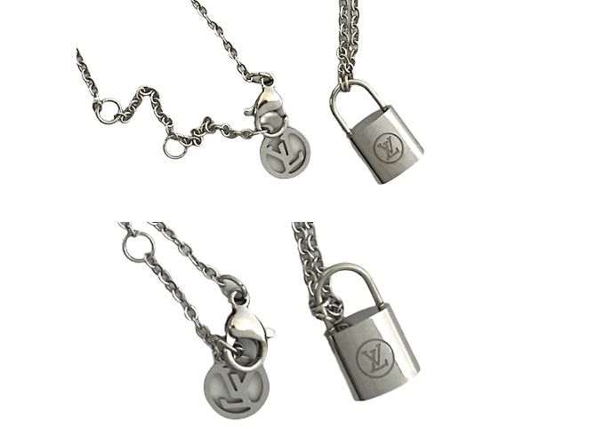 Collana Lockit in argento 925 Louis Vuitton - vista 3