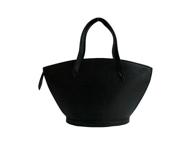 Borsa Mini Tote in Pelle Epi Saint-Jacques Louis Vuitton Nero - vista 3