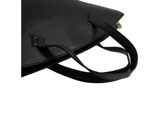 Borsa Mini Tote in Pelle Epi Saint-Jacques Louis Vuitton Nero - vista 4