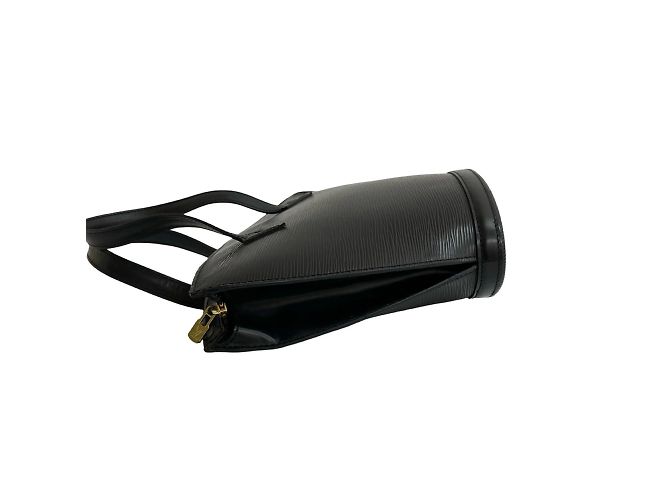 Borsa Mini Tote in Pelle Epi Saint-Jacques Louis Vuitton Nero - vista 5