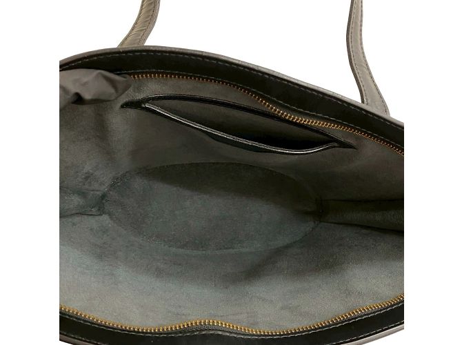 Borsa Mini Tote in Pelle Epi Saint-Jacques Louis Vuitton Nero - vista 9