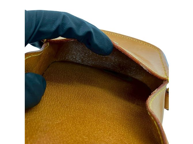 Borsa a spalla in pelle Mini Saint-Cloud di Louis Vuitton Marrone - vista 9