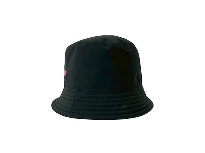 Cappello bucket in cotone con logo Prada Nero - vista 5