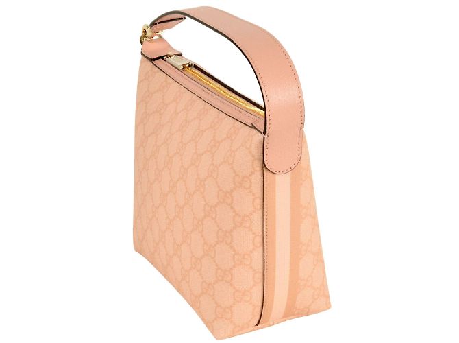 Borsa a Spalla Super Mini Ophidia di Gucci Rosa - vista 2