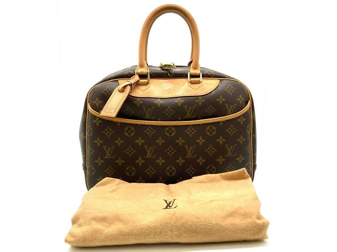 Borsa Deauville di Louis Vuitton Marrone - vista 10