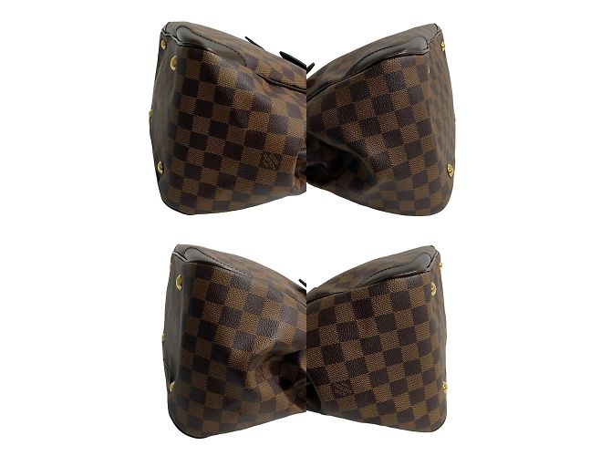 Louis Vuitton Verona MM Damier Lederhandtasche Braun - Ansicht 7