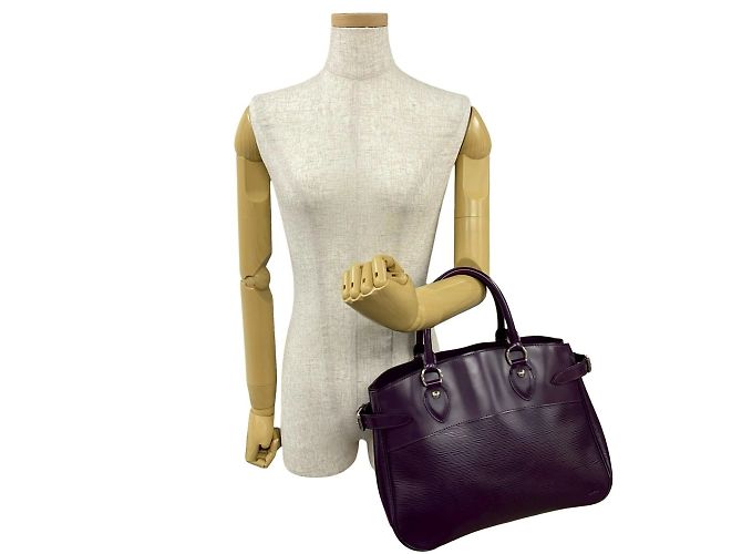 Borsa a mano Passy PM in pelle Epi Louis Vuitton Porpora - vista 2