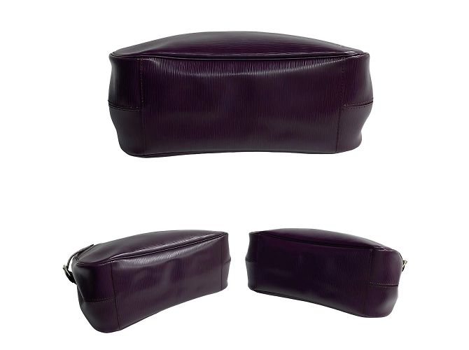 Borsa a mano Passy PM in pelle Epi Louis Vuitton Porpora - vista 6
