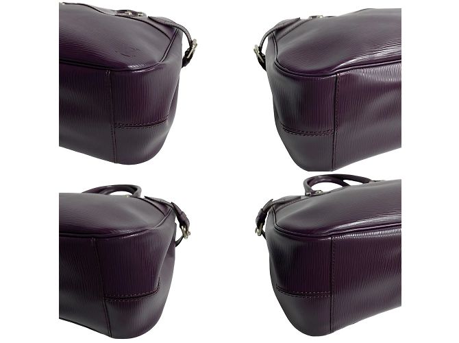 Borsa a mano Passy PM in pelle Epi Louis Vuitton Porpora - vista 7