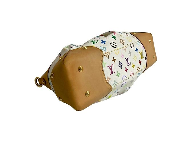 Louis Vuitton Judy GM Monogramm Multicolor Handtasche Braun Weiß Mehrfarben - Ansicht 7