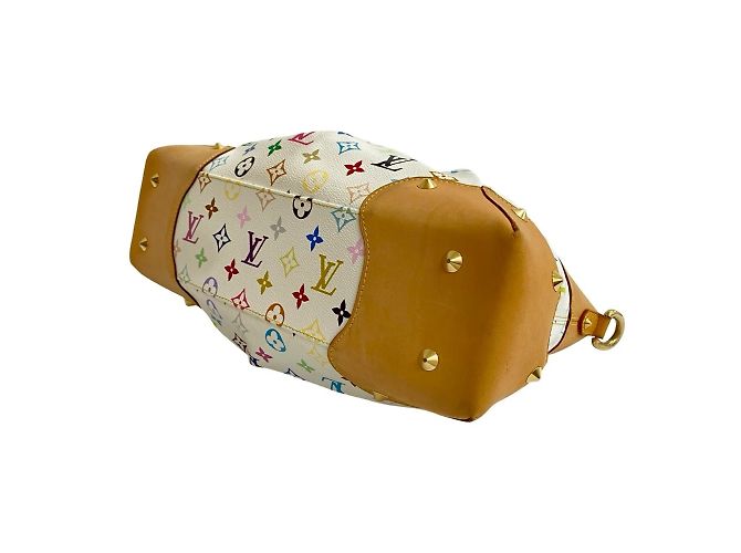 Louis Vuitton Judy GM Monogramm Multicolor Handtasche Braun Weiß Mehrfarben - Ansicht 8