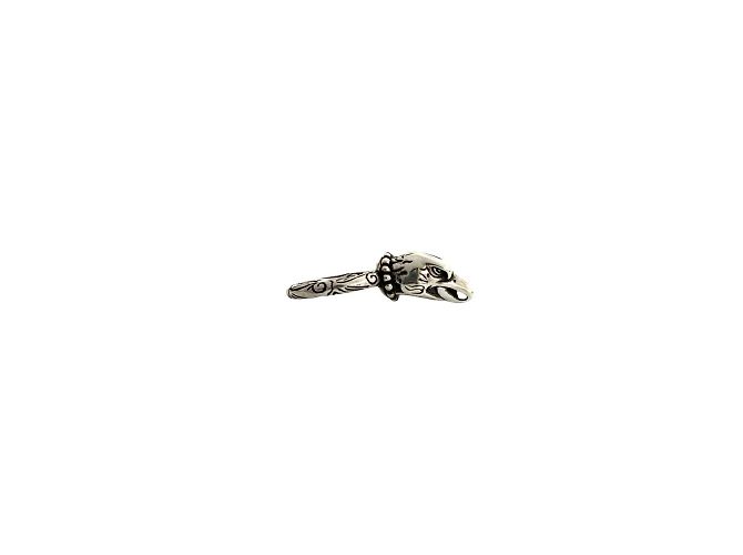 Anello Testa d'Aquila Anger Forest di GUCCI Argento - vista 5