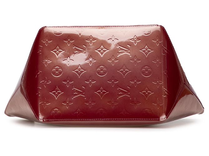 Louis Vuitton Rosso Monogram Vernis Bellevue PM - vista 3