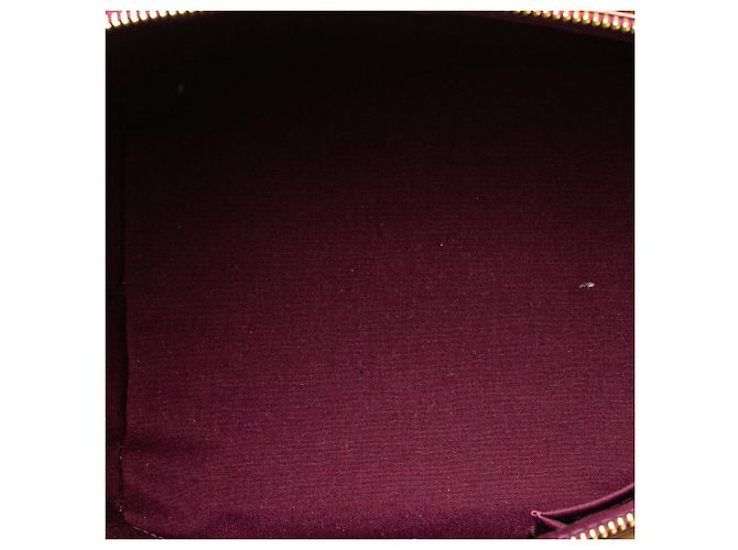Louis Vuitton Rosso Monogram Vernis Bellevue PM - vista 4