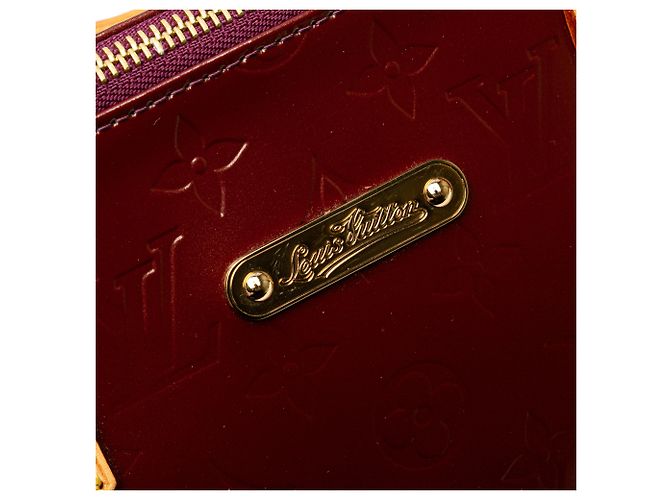 Louis Vuitton Rosso Monogram Vernis Bellevue PM - vista 8