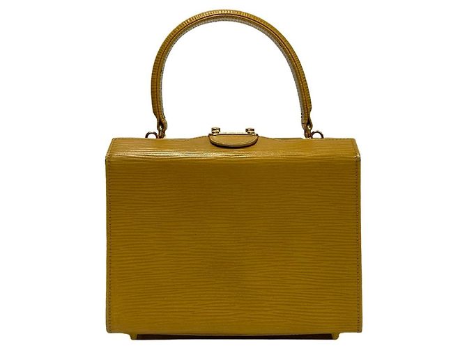 Mini borsa a mano in pelle Epi beige Fendi - vista 4