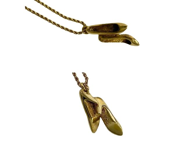 Hochhackige Motiv-Halskette Christian Dior Golden - Ansicht 4