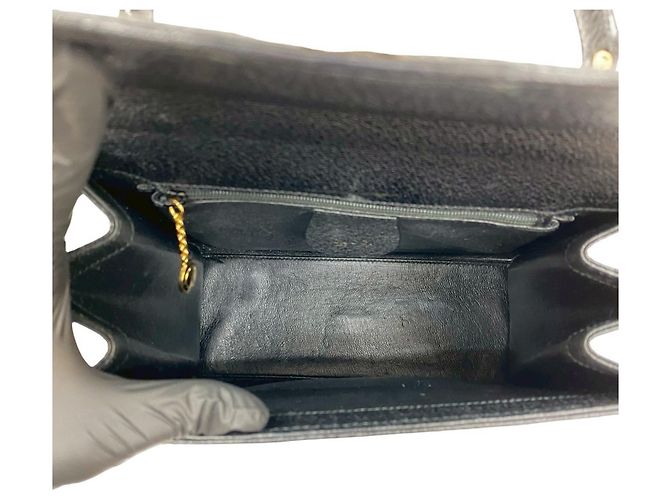 Borsa in pelle Ladylock Old Gucci Nero - vista 9