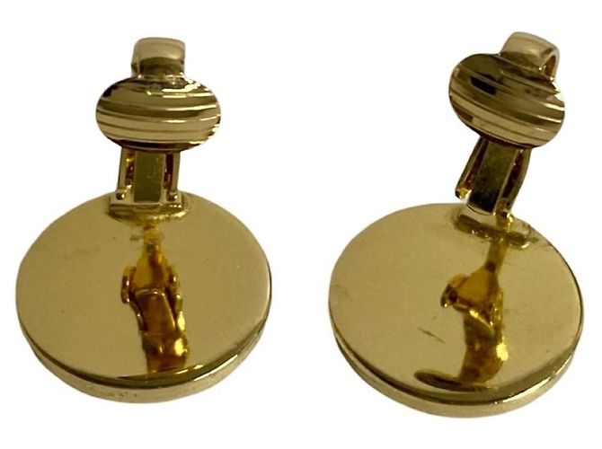 Orecchini a clip con logo del cavallo in ombra Burberry D'oro - vista 4