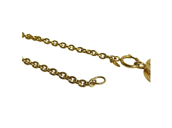 Collana Placcata Oro con Motivo Coco di Chanel D'oro - vista 6