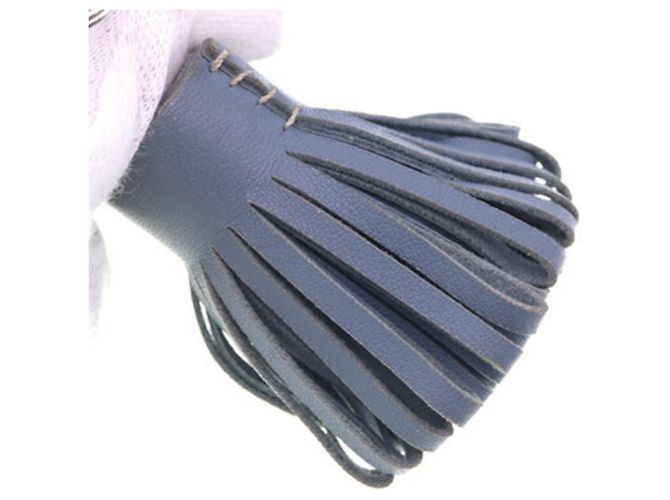 Ring Portachiavi Hermès Carmen Unodos Anjo Miro Marrone Nero - vista 5